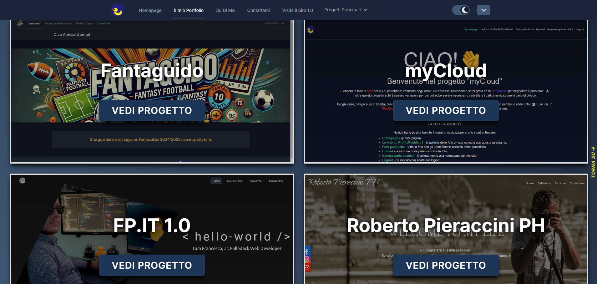 Screenshot del progetto FP.IT 2.0